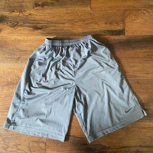 Gray Nike Dri Fit Men’s Shorts